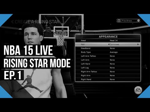 NBA Live 15 - Rising Star Mode Ep.1 w/Prez (Xbox One)