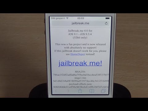 [ENG] Jailbreak.me 4.0 for iOS 9.1-9.3.4 - iPhone / iPad / iPod (32bit)