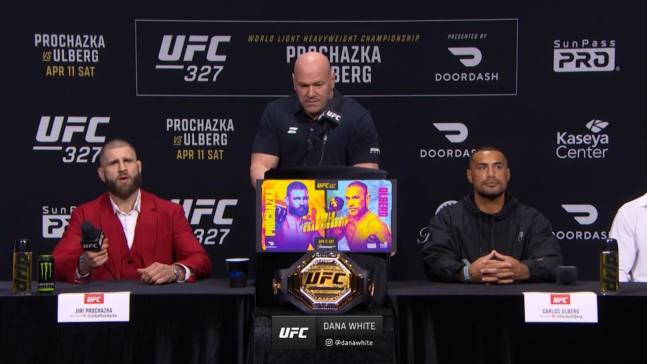 UFC 327: Пресс-конференция