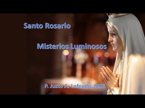 Santo Rosario. Misterios Luminosos. P. Justo Antonio Lofeudo, MSE.