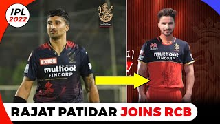 IPL 2022 - RAJAT PATIDAR JOINS RCB AS A REPLACEMENT OF LUVNITH SISODIA | RCB NEW PLAYER