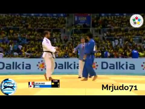 World Judo Championships Rio 2013 Final 73kg LEGRAND Ugo FRA ONO Shohei (JPN)