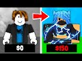 Noob Spends $15,000 Robux to 