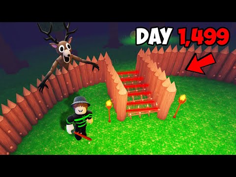 I Built The STRONGEST BASE In 99 Nights In The Forest!