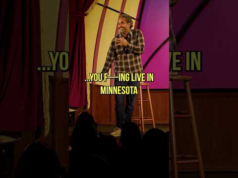 Minnesota is terrible #standupcomedy #shortsfunny #comedian #comedy #minnesota #chicago #funny