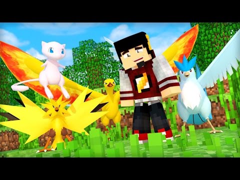 Minecraft: Saphira Pokemon #27 - Venhas Lendários ‹ AM3NlC ›