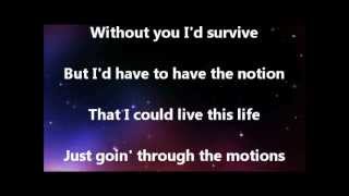 Keith Urban Without You Lyrics Video