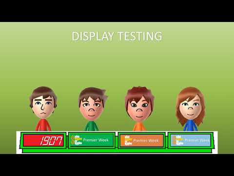 TPiR Contestants Row - Display Test