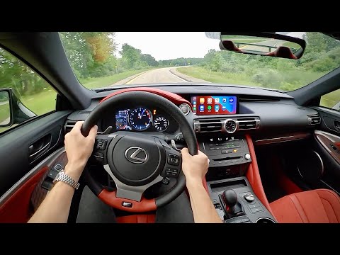 2021 Lexus RC F Fuji - POV Review