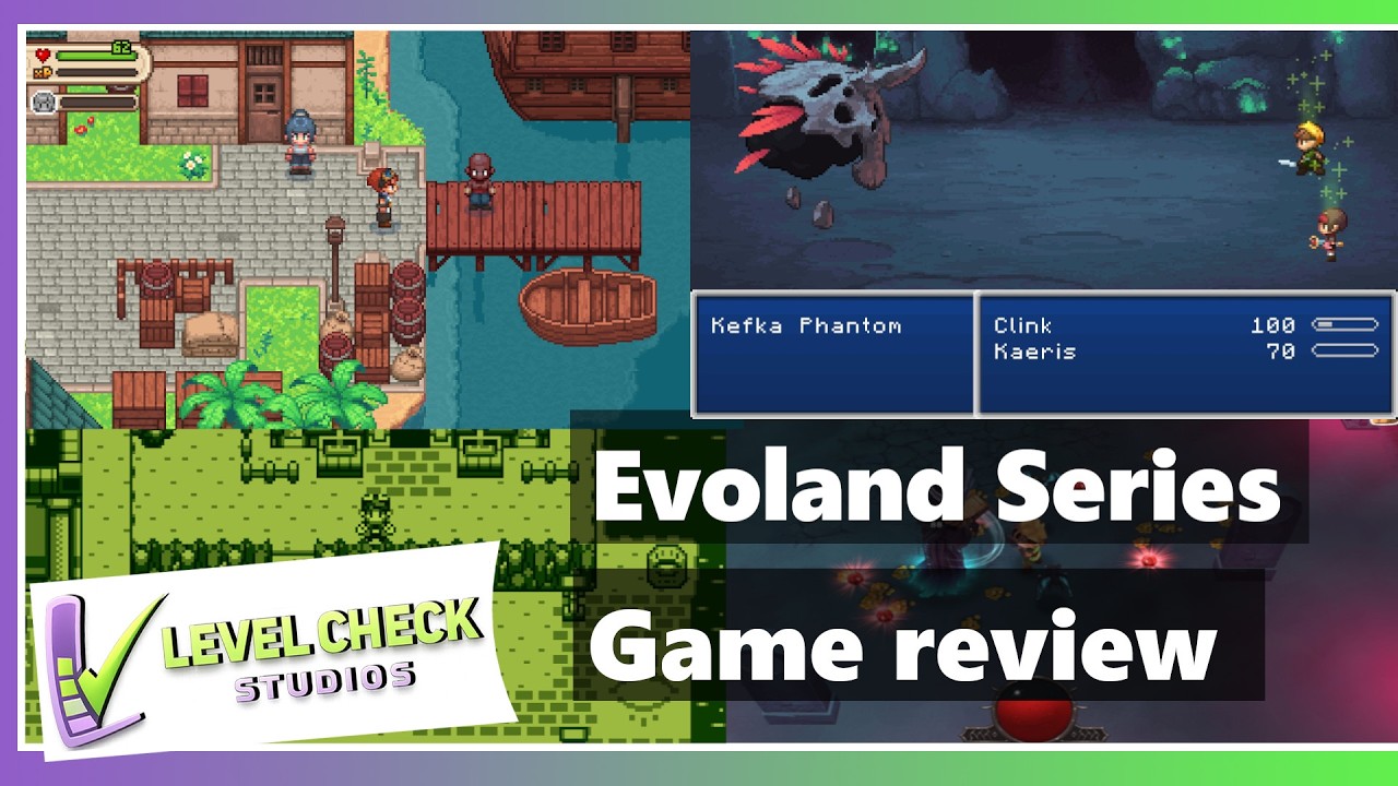 The Evoland Series - Game Review (Such A Unique Game)