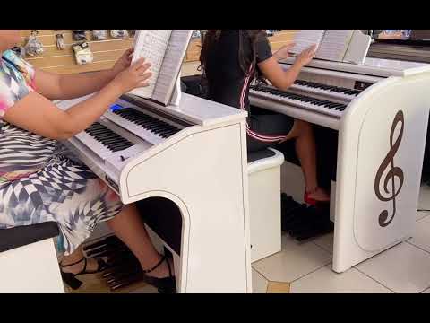 Órgãos HARMONIA HS90D e ACORDES AC500 Top Elengance - Loja GUIMARÃES COMERCIAL-Instrumentos Musicais