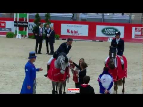 Prize Giving Ceremony (Equita Lyon 2012) CSI 5* Rolex FEI World Cup Jumping