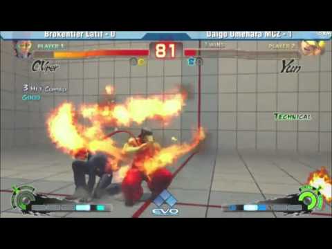 EVO2k11 SSF4AE Top 8 MCZ Daigo Umehara (Yun) vs Latif (C.Viper).wmv