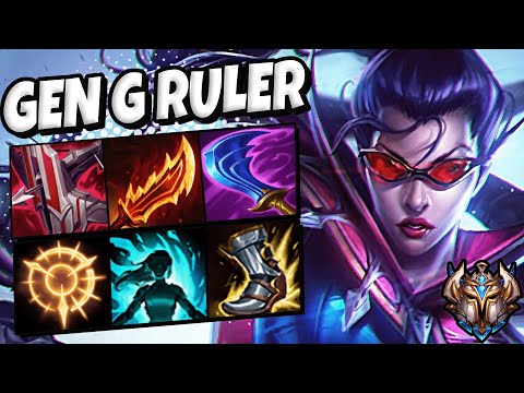 Vayne vs Samira ADC [ Gen G Ruler ] Korea Challenger Patch 11.17 ✅