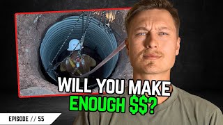 Making Money as a Groundman in the Lineman Trade! CTQ Ep // 55