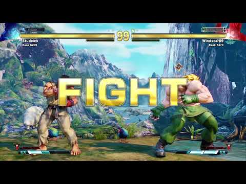 Windscar09(Alex) VS. Studeow(Ryu) SF5 AE