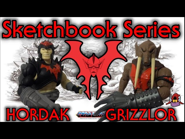 Vídeo relacionado con Masters of The Universe Sketch Book Series Hordak & Grizzlor