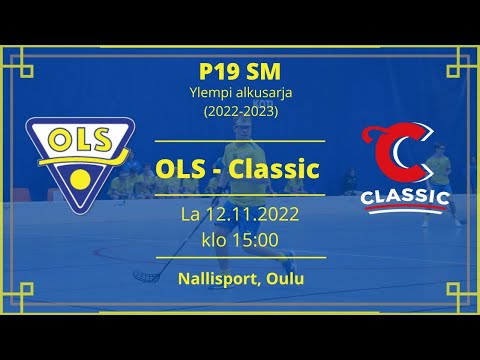 P19 SM: ylempi alkusarja: OLS - Classic, 12.11.2022, klo 15:00