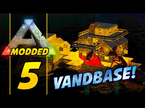 BYGGER BASE PÅ VANDET! :: Dansk ARK Survival Evolved Modded #5