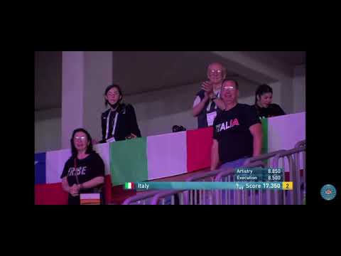 Mondiali Aerobica - AeroDance con Lucrezia Rexhepi