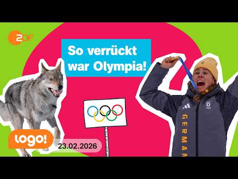 Viele Gründe zum Jubeln: Rückblick auf Olympia 2026 | logo!-Nachrichten vom 23.02.26