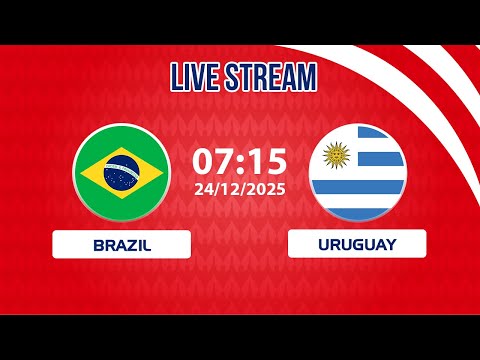 🔴 Uruguay vs Brazil | A Match of Identity and Winning Desire