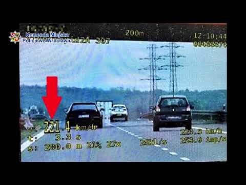 Jechał 221 km/h na trasie S8, zatrzymała go policja