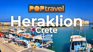 Walking in HERAKLION / Crete (Greece) 🇬🇷- 4K 60fps (UHD)
