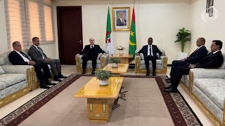 الوزير الأول يجري بنواكشوط محادثات مع نظيره الموريتاني