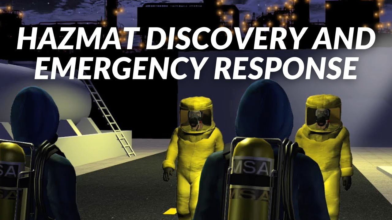Hazmat Incident and Emergency Response Example Animation