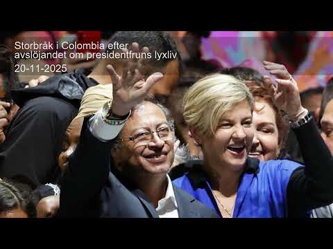 Storbråk i Colombia efter avslöjandet om presidentfruns lyxliv