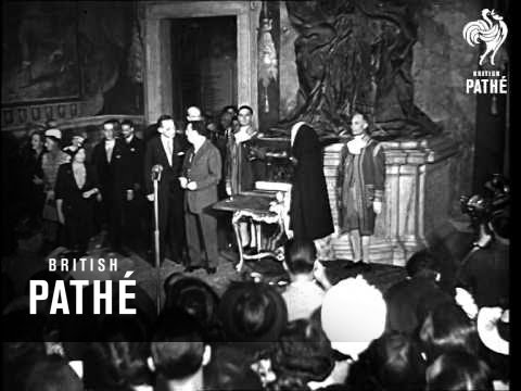 Eva Perón en Roma (1947)