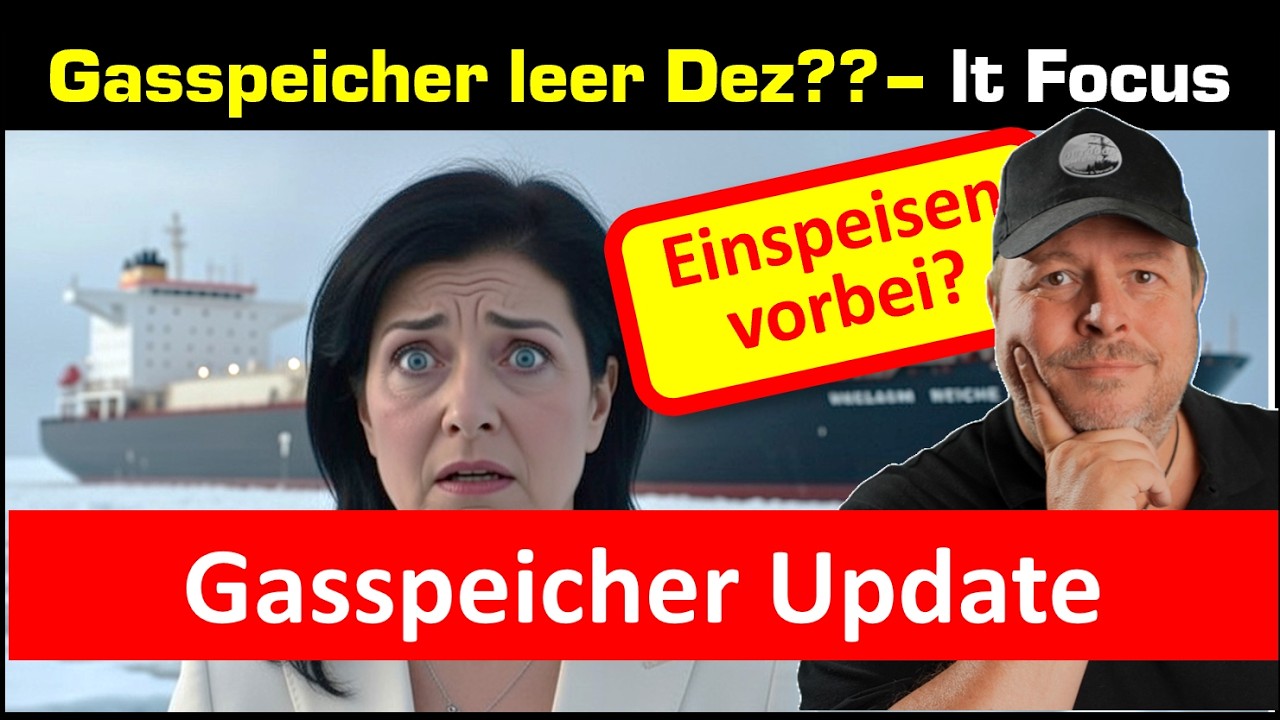 Gasspeicher leer im Dez lt Focus?? -  Einspeisen nun vorbei?