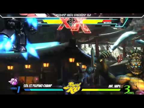 KS2 Tight or Fight IV Top 8 UMvC3 - coL. CC. Filipino Champ vs Mr. Naps - Loser's Bracket
