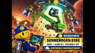 Pelle de manutention Sennebogen 818E à vendre - Image 4 | Machineryline BJ Pelle de manutention Sennebogen 818E | Image 4 - Machineryline