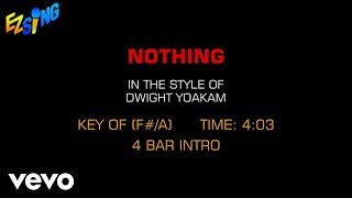 Dwight Yoakam - Nothing (Karaoke EZ Sing)