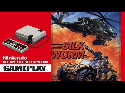 Silk worm- Game Play (Nes / Famicom)