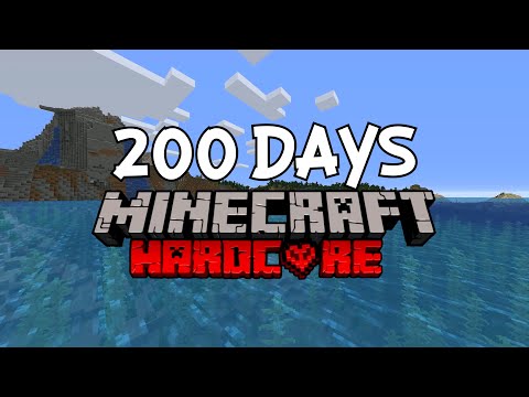 I Survived 200 Days in Hardcore Minecraft... Here's What Happened
