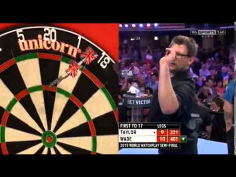 2015 World Matchplay Semi Final Taylor vs Wade