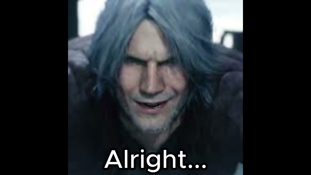 Dante out here asking the real questions #meme #devilmaycry