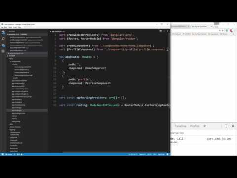 Learn to build an Auth0 App using Angular 2 - Components \u0026 Router Setup