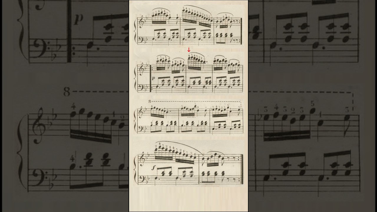 C.Czerny: Piece Op. 817 No. 50 #shorts #piano #educational #music #czerny
