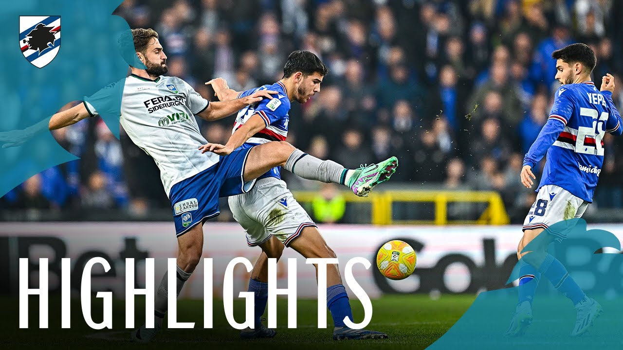 Sampdoria vs FeralpiSalò highlights