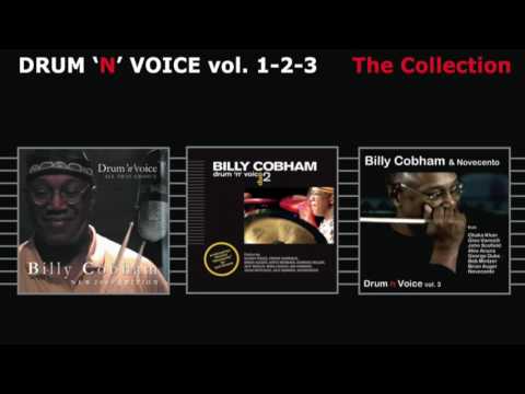 BILLY COBHAM - Drum 'n' voice  vol.1, vol.2, vol.3 feat. Novecento (THE COLLECTION)  Full 3 Album