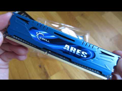 GSKILL ARES -  8GB DDR3 Memory RAM Unboxing