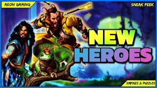 New Heroes in Contest of Elements &amp; Grimforest in Beta V59 [Part 4] - Empires &amp; Puzzles |Sneak Peek|