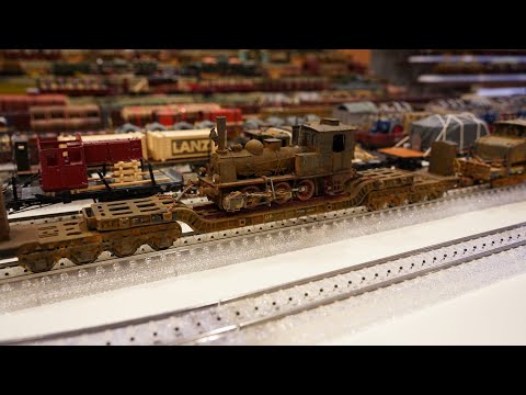 Marco's Modellbahn Teil 55 – Baufortschritt am Bahnübergang und Besuch der Modellbahntage in Idstein