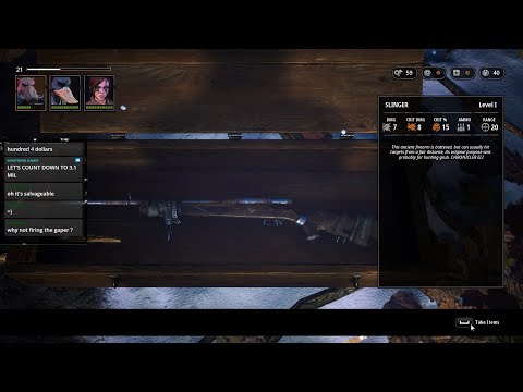 Getting the Slinger Bolt-Action Rifle in Mutant: Year Zero | Twitch Stream Highlight