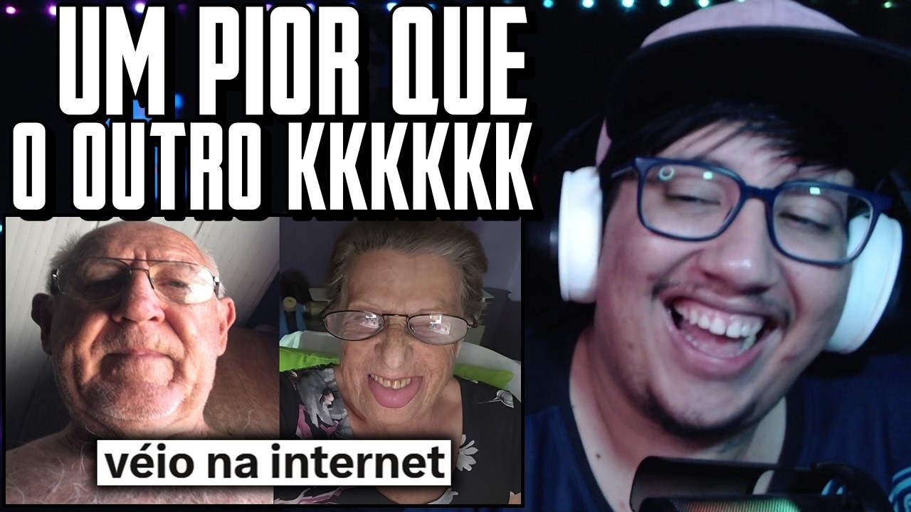 Velhos passando vergonha na internet