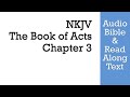 Acts 3 - NKJV (Audio Bible & Text)